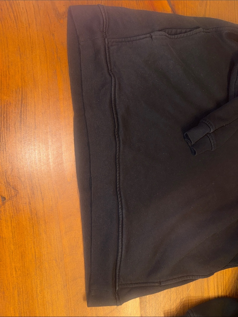 Old Navy Black Quarter-Zip Pullover Hoodie - Picture 9 of 9